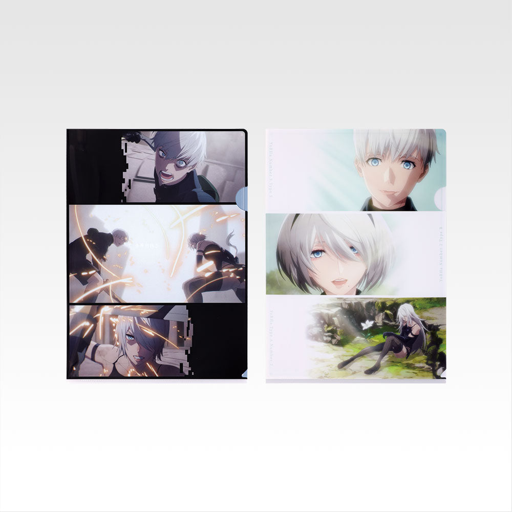 Ichiban Kuji Nier Automata Ver 1.1a Glory to Humanity - H Prize Clear File Set Complete Set of 12 Types