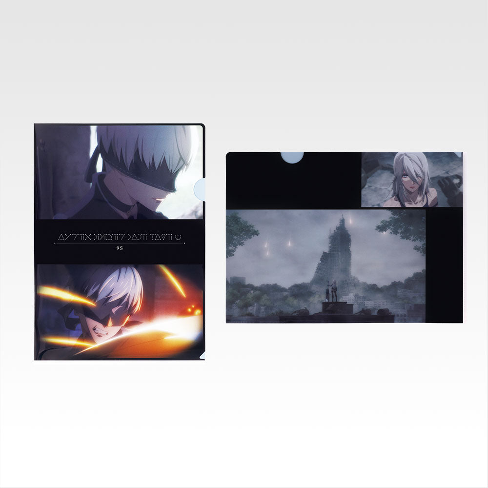 Ichiban Kuji Nier Automata Ver 1.1a Glory to Humanity - H Prize Clear File Set Complete Set of 12 Types
