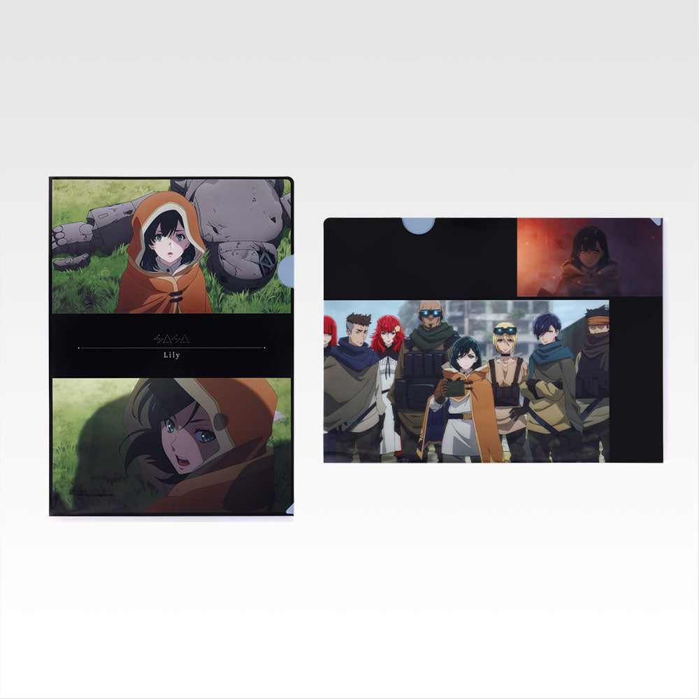 Ichiban Kuji Nier Automata Ver 1.1a Glory to Humanity - H Prize Clear File Set Complete Set of 12 Types