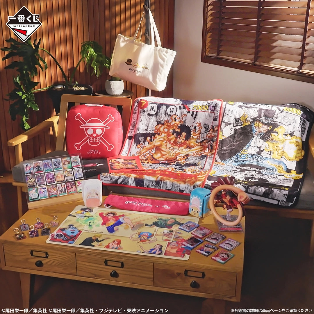Ichiban Kuji One Piece Card Game - Last One Prize Ichiban Kuji Limited Edition Play Mat and Mat Case