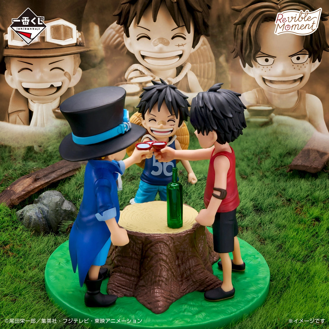Ichiban Kuji One Piece Dramatic Memories - A Prize Revible Moment Ace, Sabo & Luffy