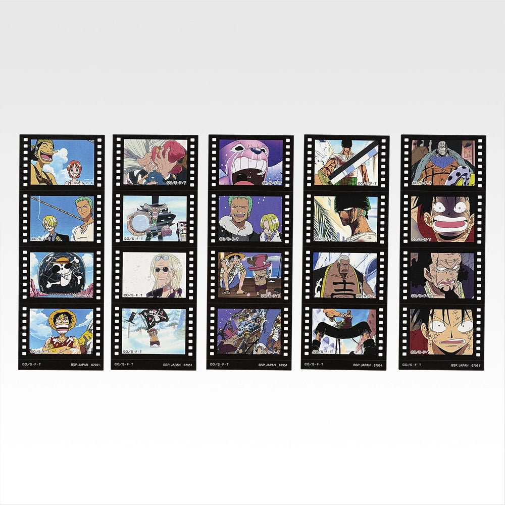Ichiban Kuji One Piece Dramatic Memories - J Prize Stickers Complete Set of 8 Types
