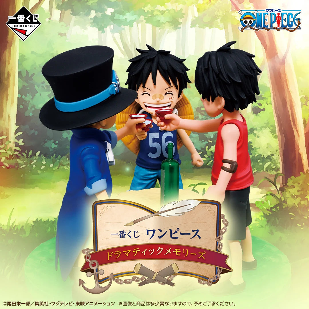Ichiban Kuji One Piece Dramatic Memories - A Prize Revible Moment Ace, Sabo & Luffy