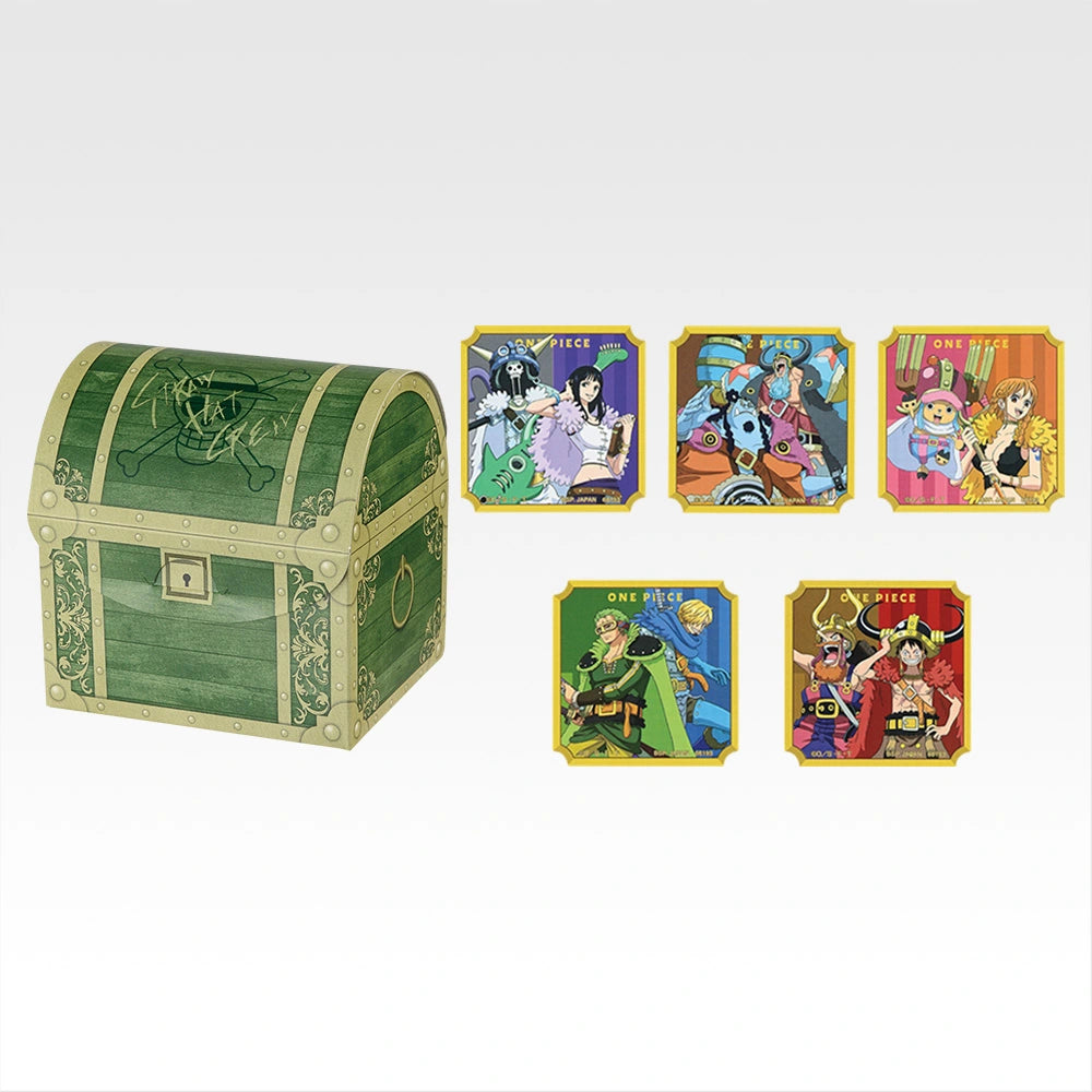 Ichiban Kuji One Piece Elbaf Arc Giant Bash!! Vol.1 - G Prize Treasure Chest Sticker Set