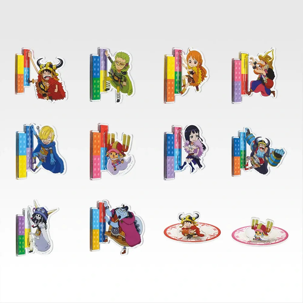 Ichiban Kuji One Piece Elbaf Arc Giant Bash!! Vol.1 - H Prize Acrylic Goods Assortment Complete Set of 12 Types