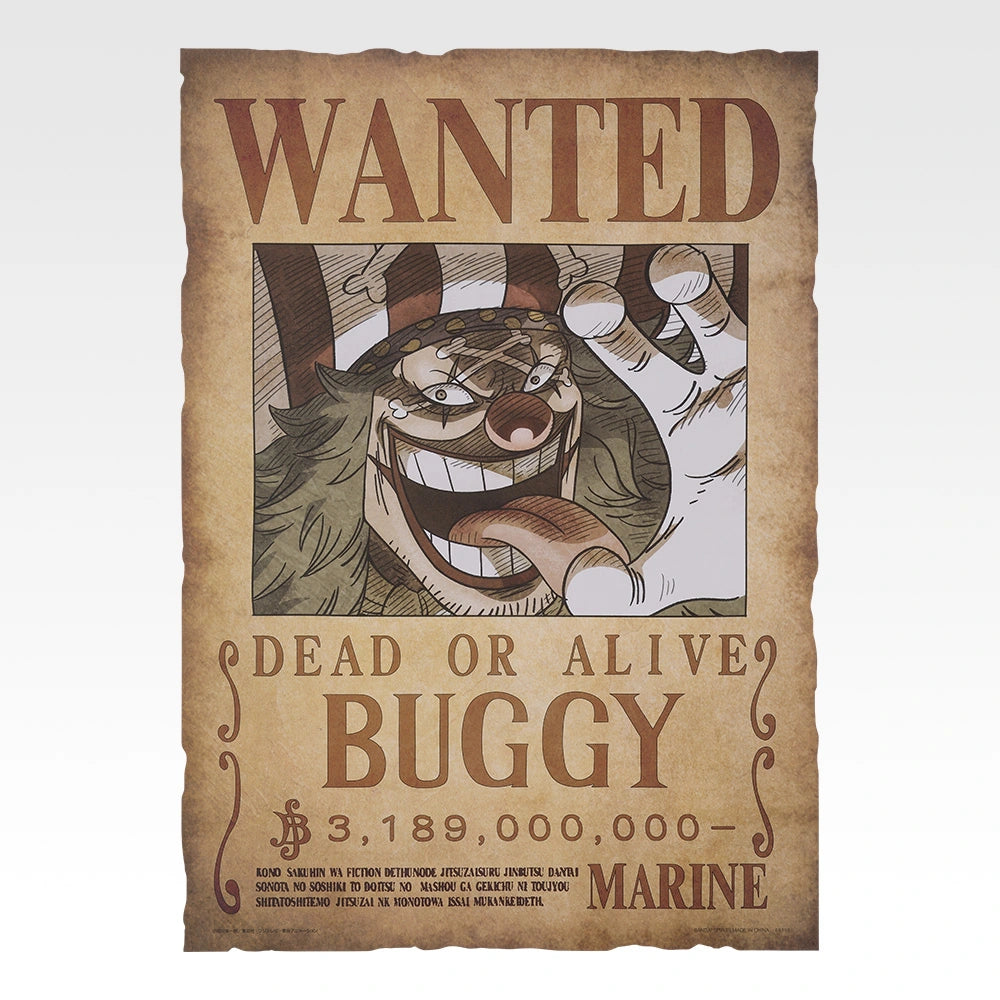 Ichiban Kuji One Piece Elbaf Arc Giant Bash!! Vol. 2 - J Prize Wanted Poster GIANT Vol. 2 (10 Types)