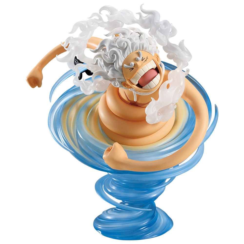 Ichiban Kuji One Piece Takumi no Keifu Hakyoku - A Prize Monkey D. Luffy Rubber White Whip Ink Style Mass Technique