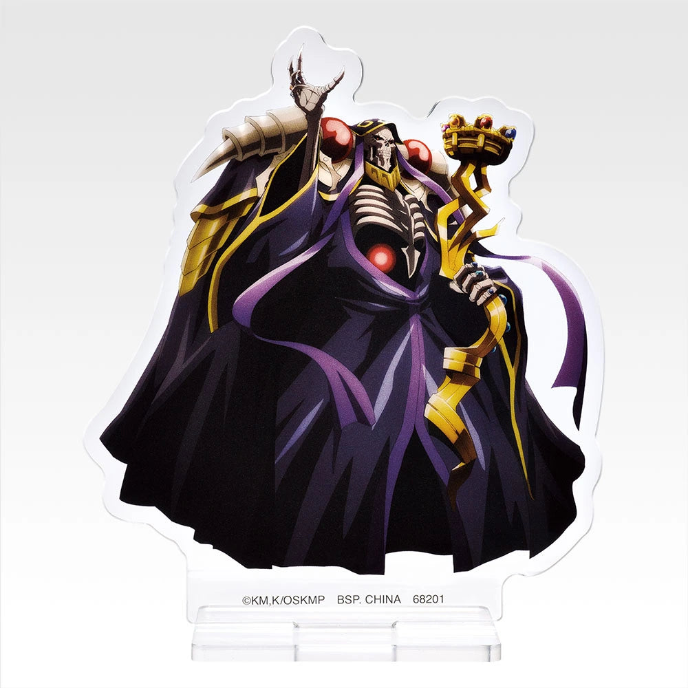 Ichiban Kuji Overlord - F Prize Acrylic Stand Complete Set of 8 Types
