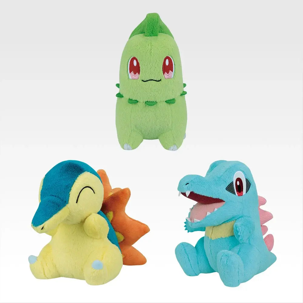 Ichiban Kuji Pokemon 30th Anniversary Vol. 1 - D Prize Johto Region's Three Departing Pokémon Plush Toys (3 Types)