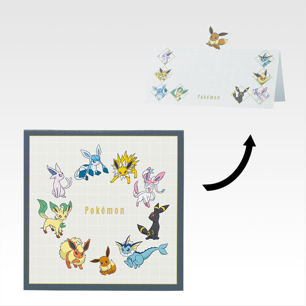 Ichiban Kuji Pokemon Collection 2025 Let's Go For a Walk - H Prize Stationery Collection Complete Set of 6 Types