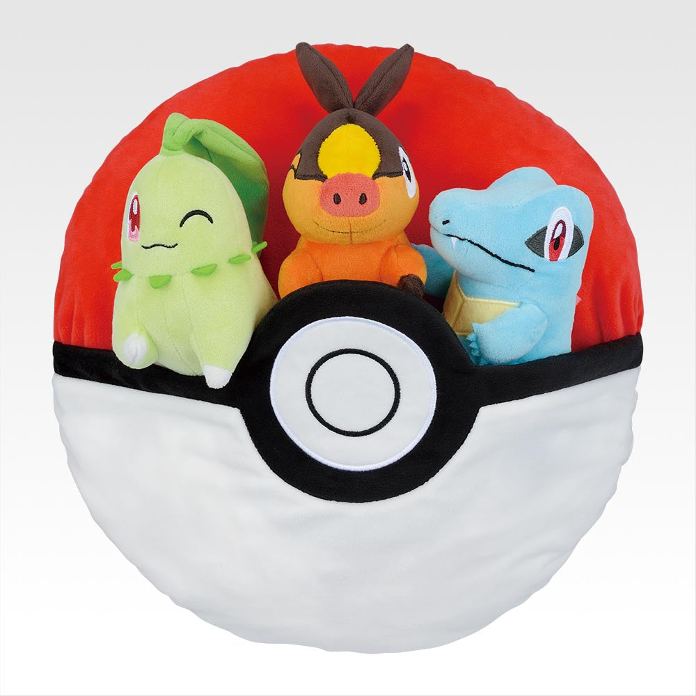 Ichiban Kuji Pokemon Collection 2025 Let's Go for A Walk - A Prize Game Cushion with Stuffed Toy