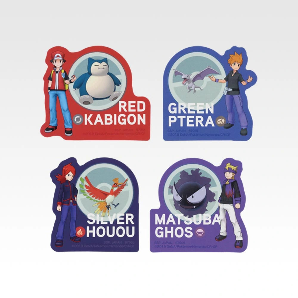 Ichiban Kuji Pokemon Masters EX 7th Anniversary - G Prize Buddies Stickers Collection Complete Set Of 10 Types