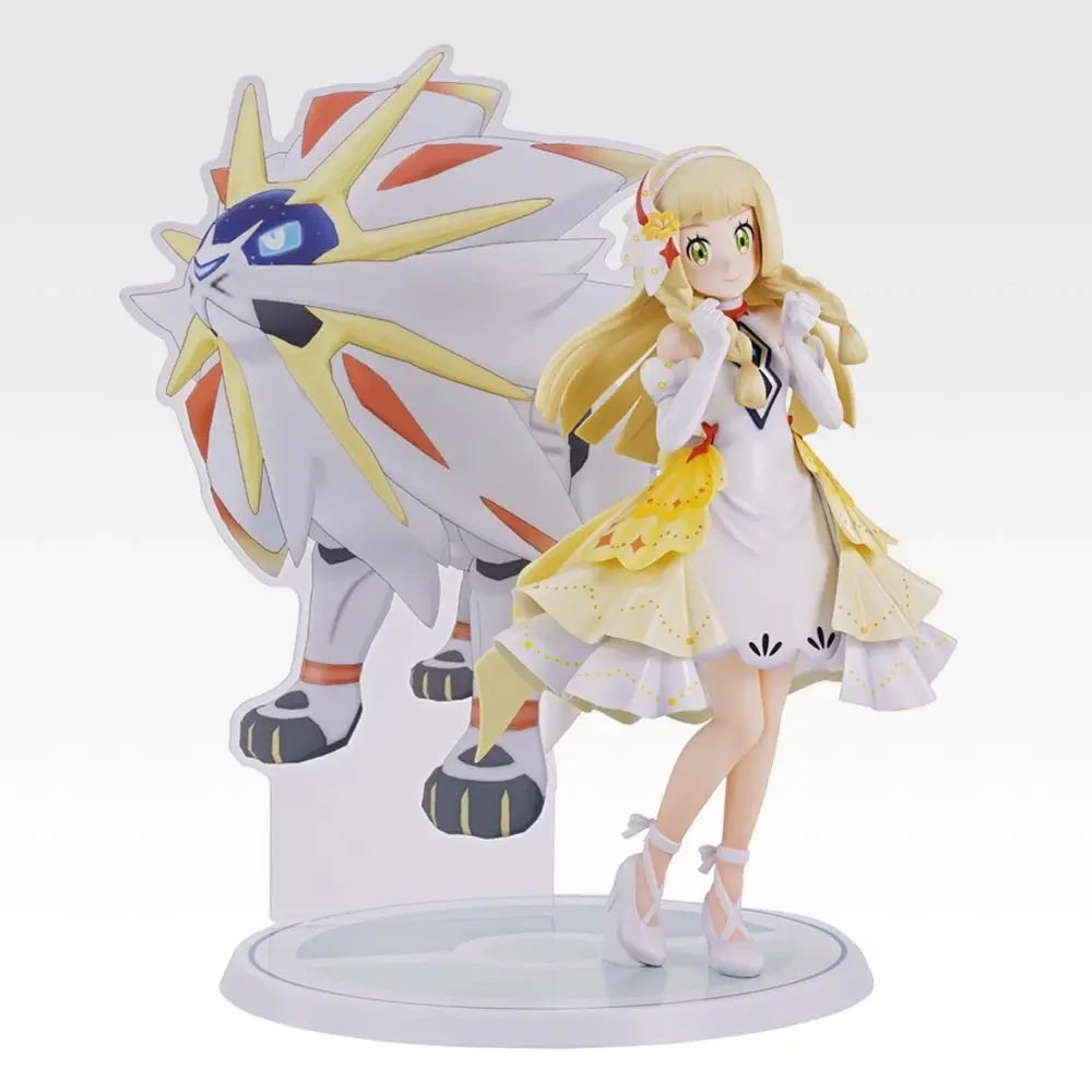Ichiban Kuji Pokemon Masters EX 7th Anniversary - Last One Prize Lillie (24th Anniversary) & Solgaleo Masterlise Plus Figure