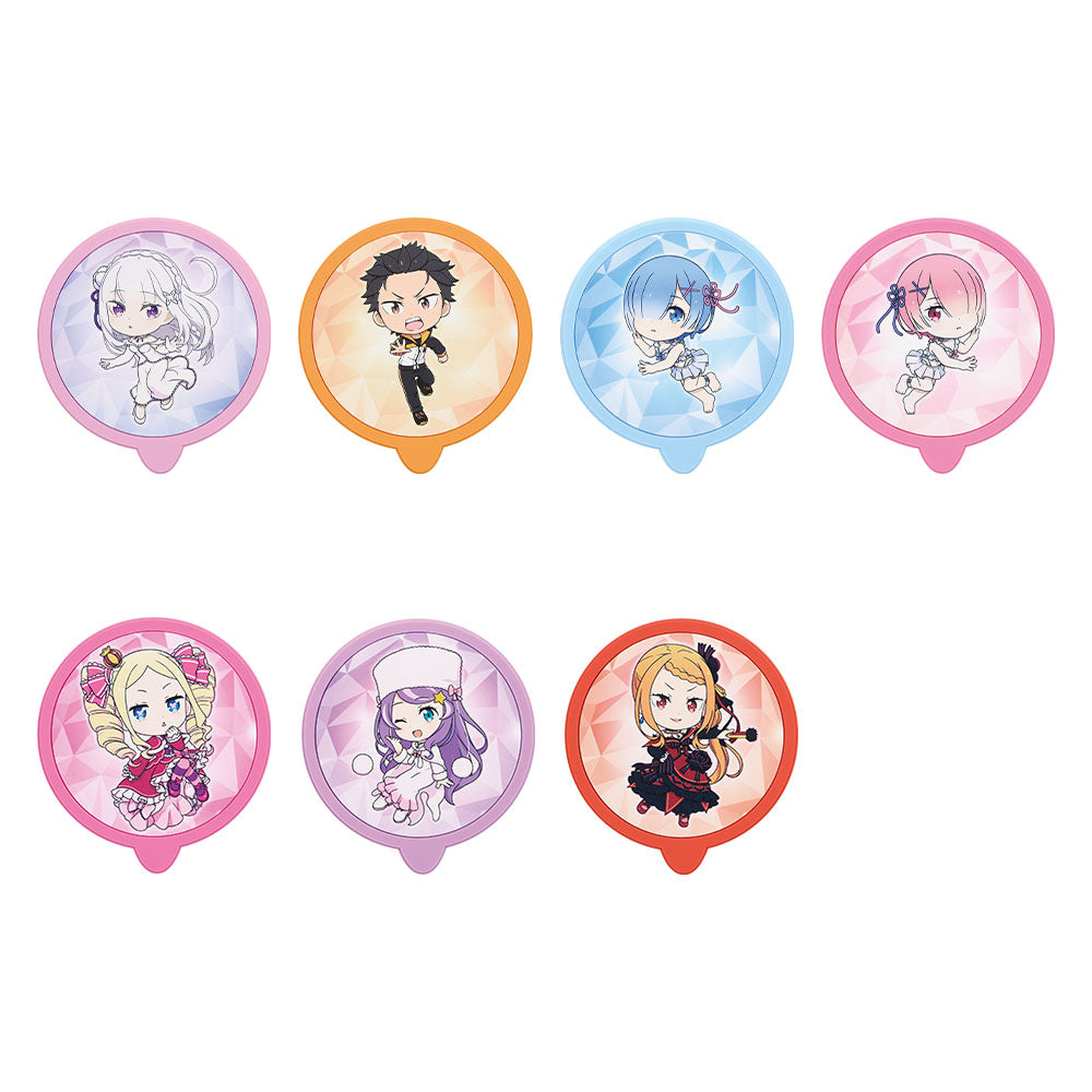 Ichiban Kuji Re:Zero Starting Life in Another World I Will Remember This Day - H Prize Cup Noodles Weight Coaster Complete Set of 7 Types