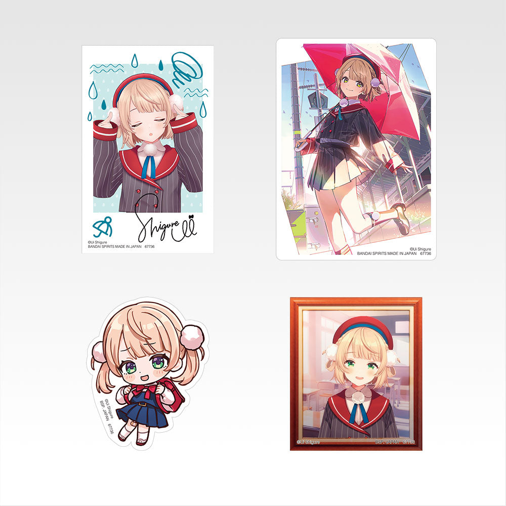 Ichiban Kuji Shigure Ui - K Prize Sticker Complete Set of 6 Types