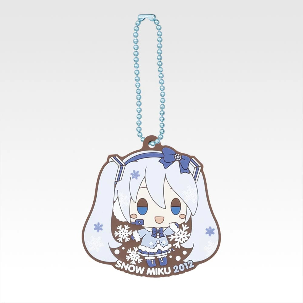 Ichiban Kuji Snow Miku All Stars - R Prize All Stars Rubber Charms Complete Set of 16 Types