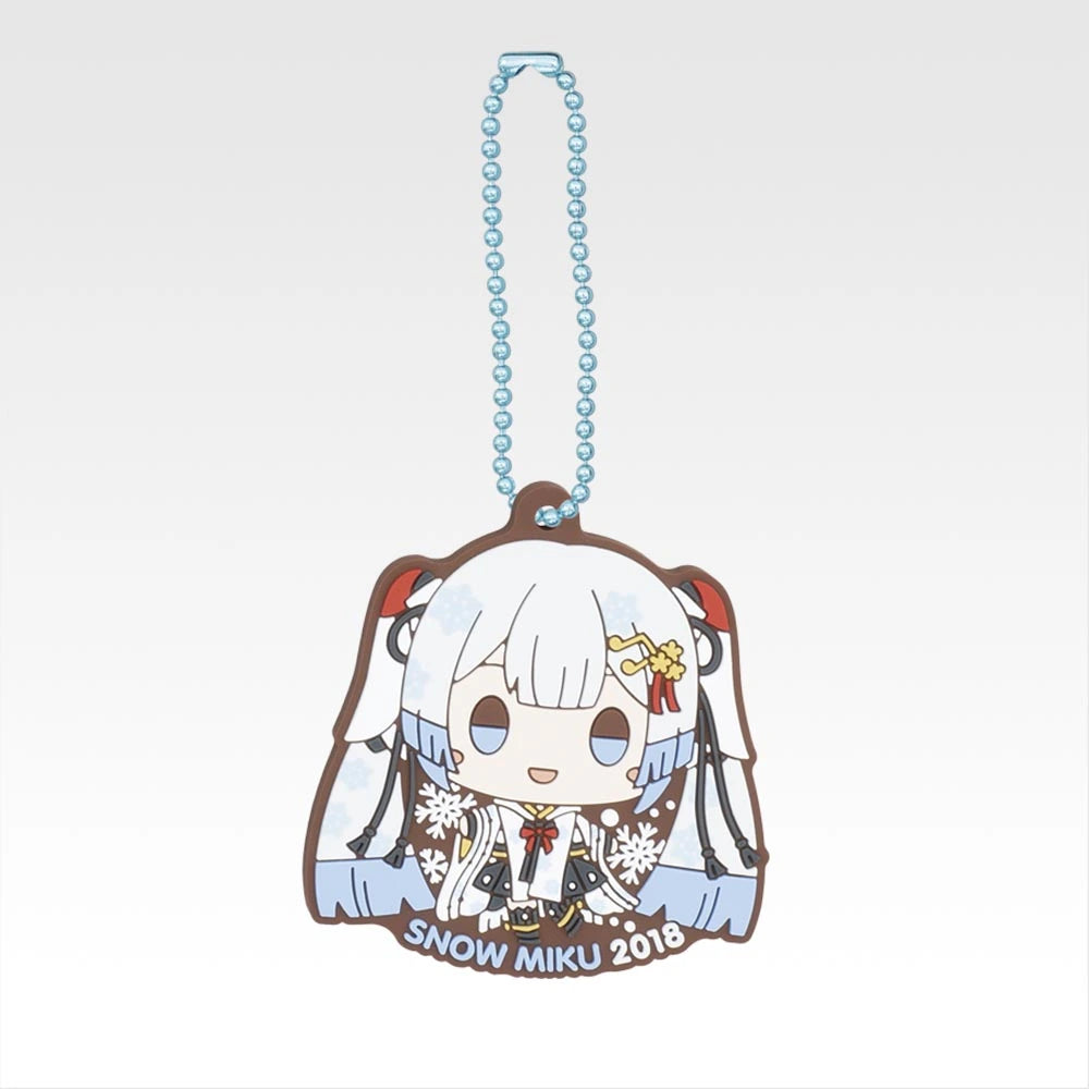 Ichiban Kuji Snow Miku All Stars - R Prize All Stars Rubber Charms Complete Set of 16 Types