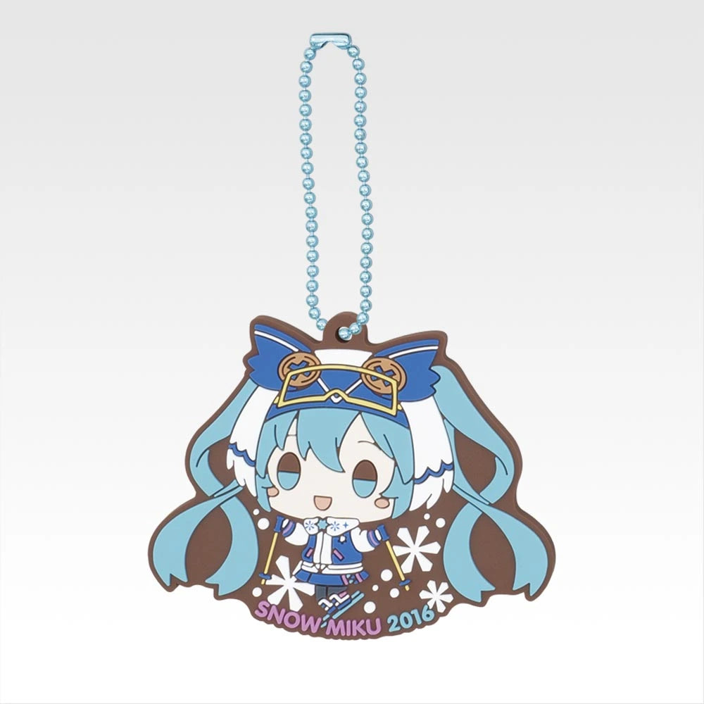 Ichiban Kuji Snow Miku All Stars - R Prize All Stars Rubber Charms Complete Set of 16 Types