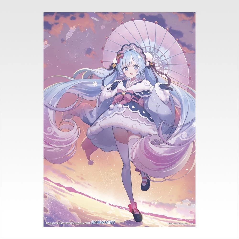 Ichiban Kuji Snow Miku All Stars - S Prize Clear Posters (16 Types)