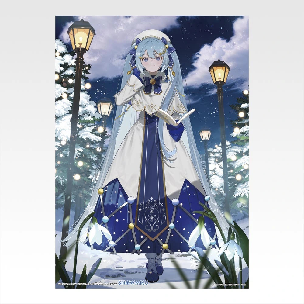 Ichiban Kuji Snow Miku All Stars - S Prize Clear Posters (16 Types)