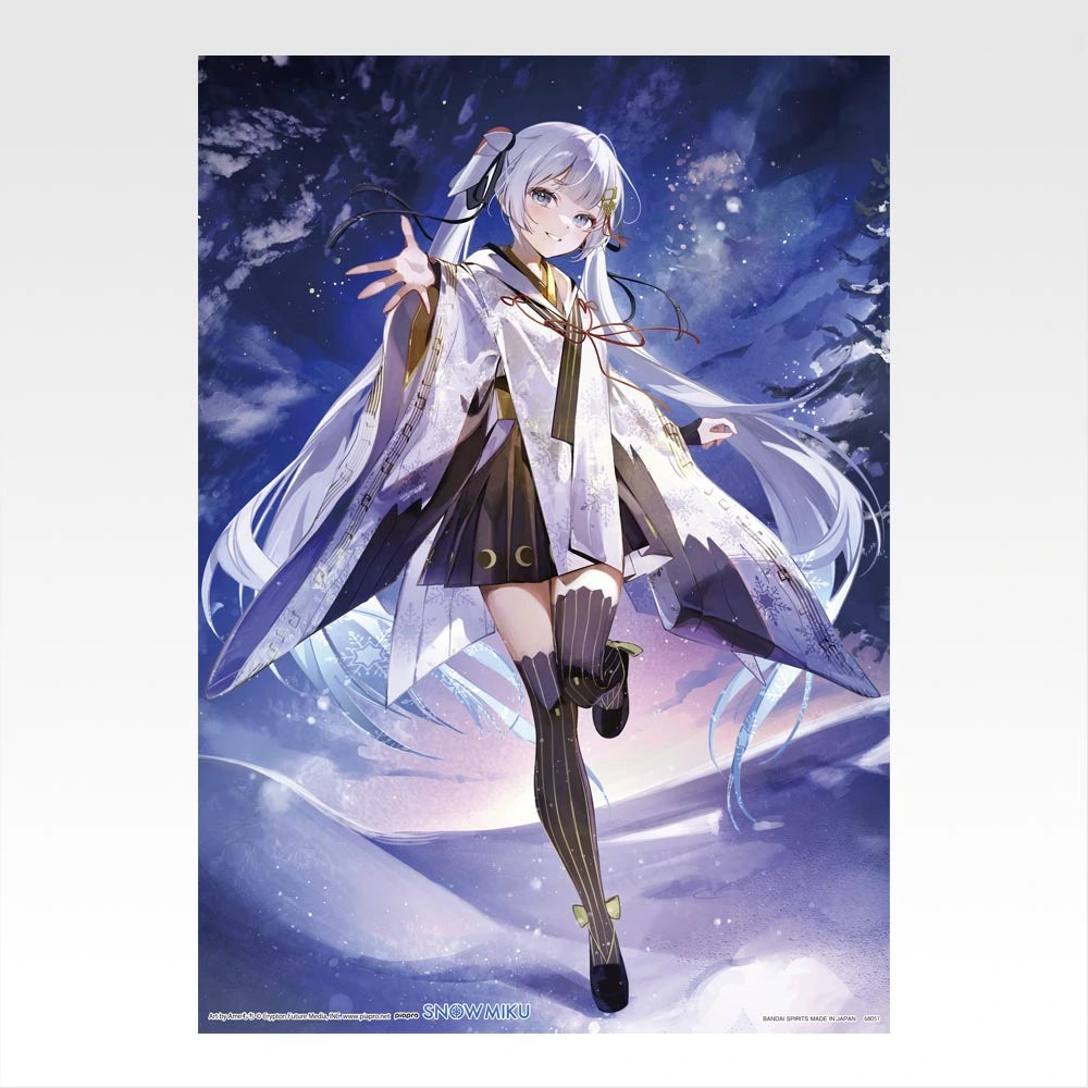 Ichiban Kuji Snow Miku All Stars - S Prize Clear Posters (16 Types)