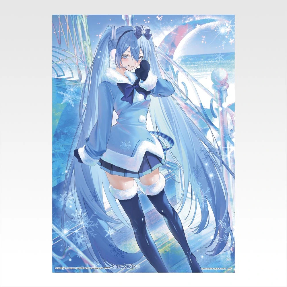 Ichiban Kuji Snow Miku All Stars - S Prize Clear Posters (16 Types)