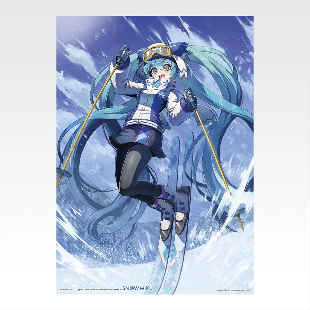 Ichiban Kuji Snow Miku All Stars - S Prize Clear Posters (16 Types)