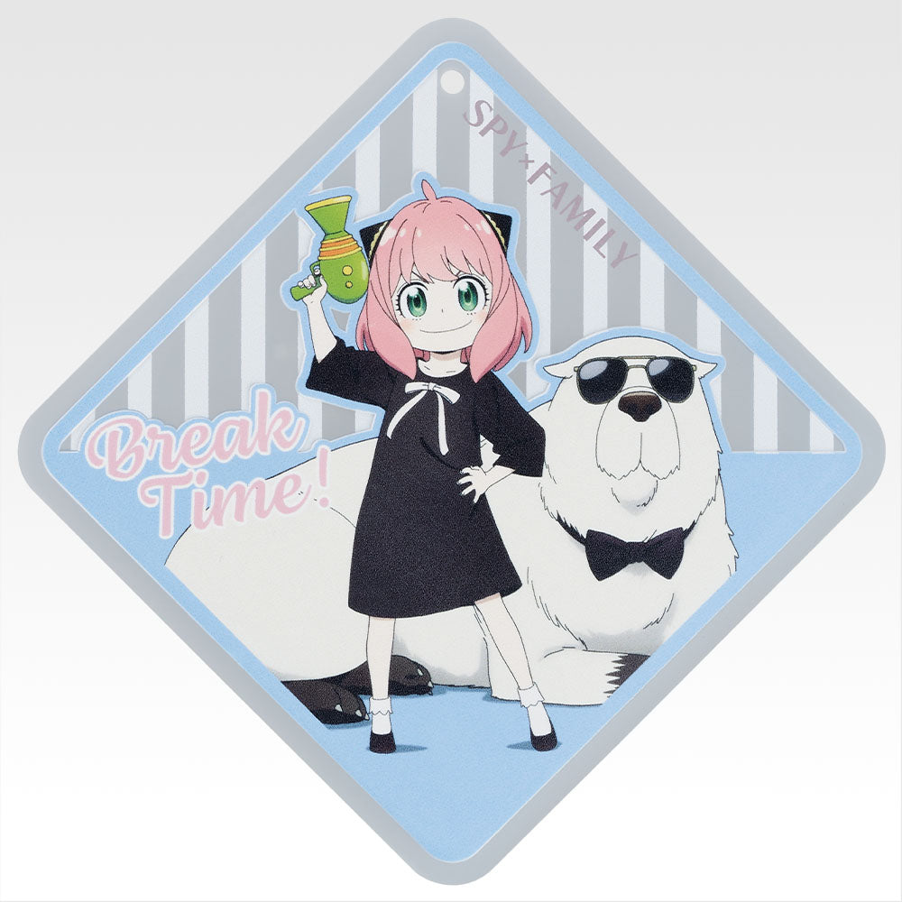 Ichiban Kuji Spy × Family Thanks for Being You - G Prize Rubber Coaster Complete Set of 7 Types