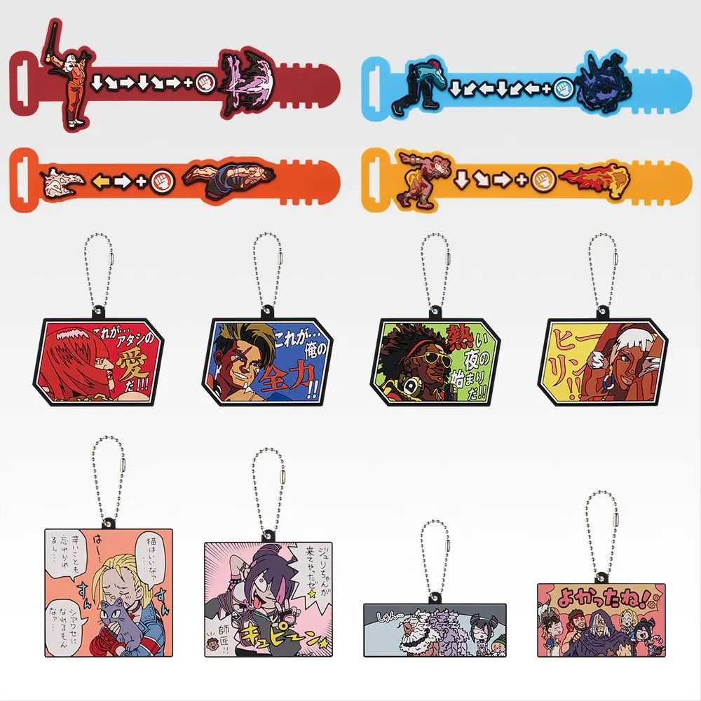 Ichiban Kuji Street Fighter 6 - G Prize Clear Rubber Assortment