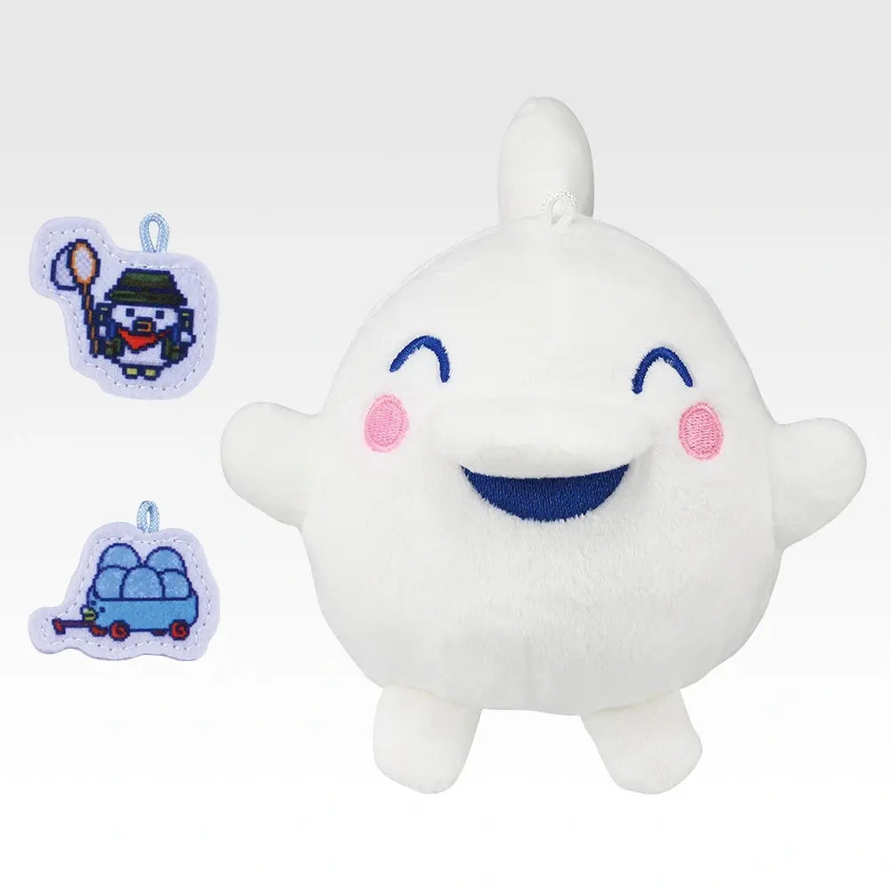 Ichiban Kuji Tamagotchi Spinning Discovery! Tamagotchi Paradise - E Prize Displayful Shiroirukachi Egg Hunt