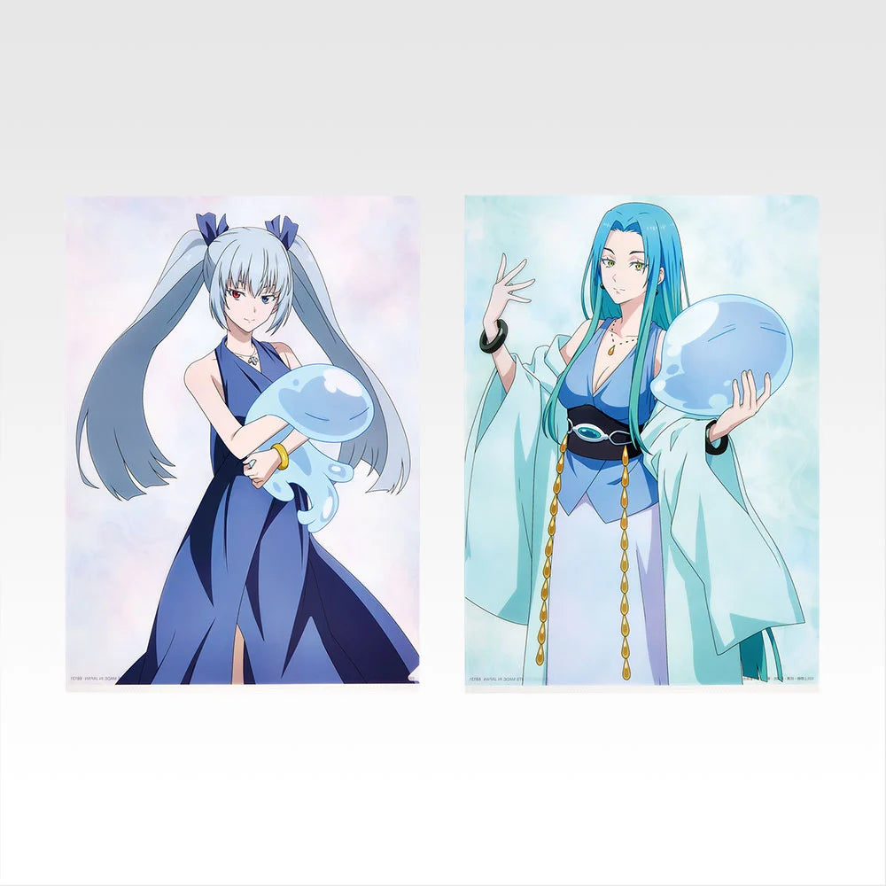 Ichiban Kuji That Time I Got Reincarnated as a Slime The Movie Tears of the Blue Sea - G Prize Clear Files Complete Set of 6 Types