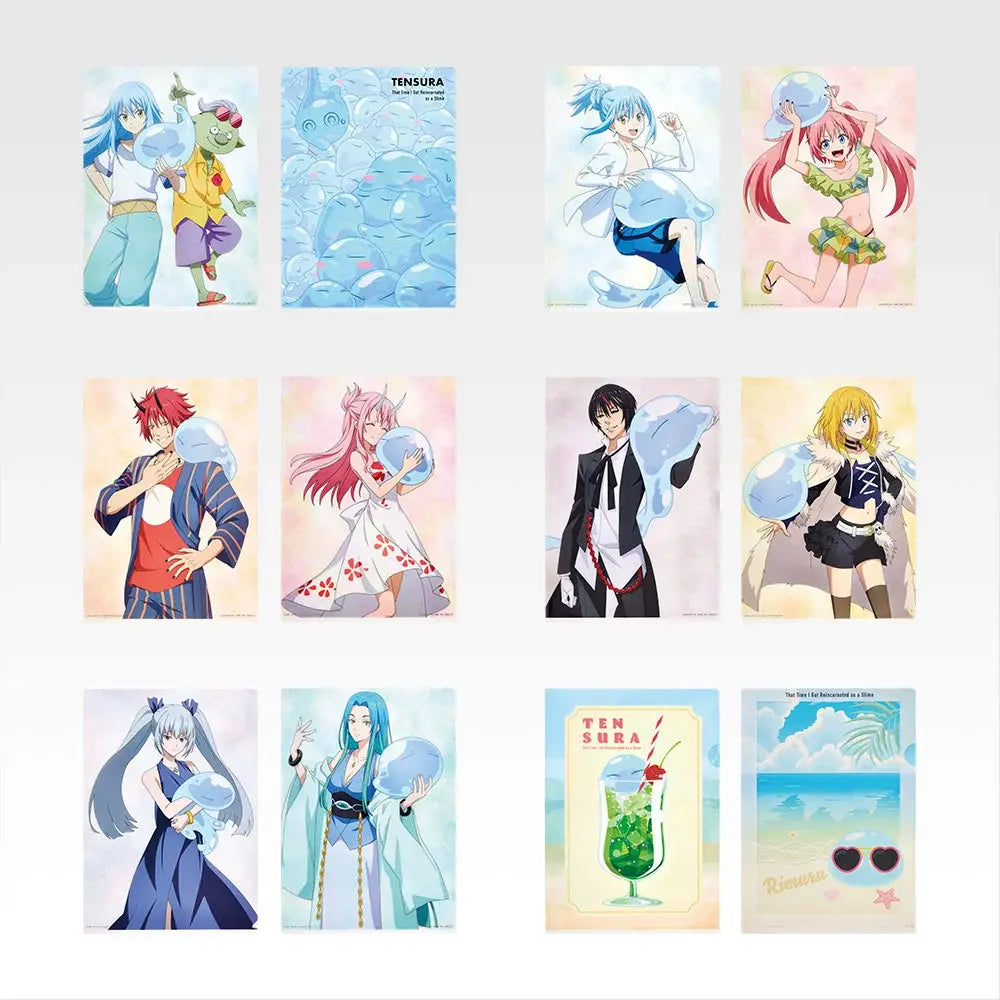 Ichiban Kuji That Time I Got Reincarnated as a Slime The Movie Tears of the Blue Sea - G Prize Clear Files Complete Set of 6 Types