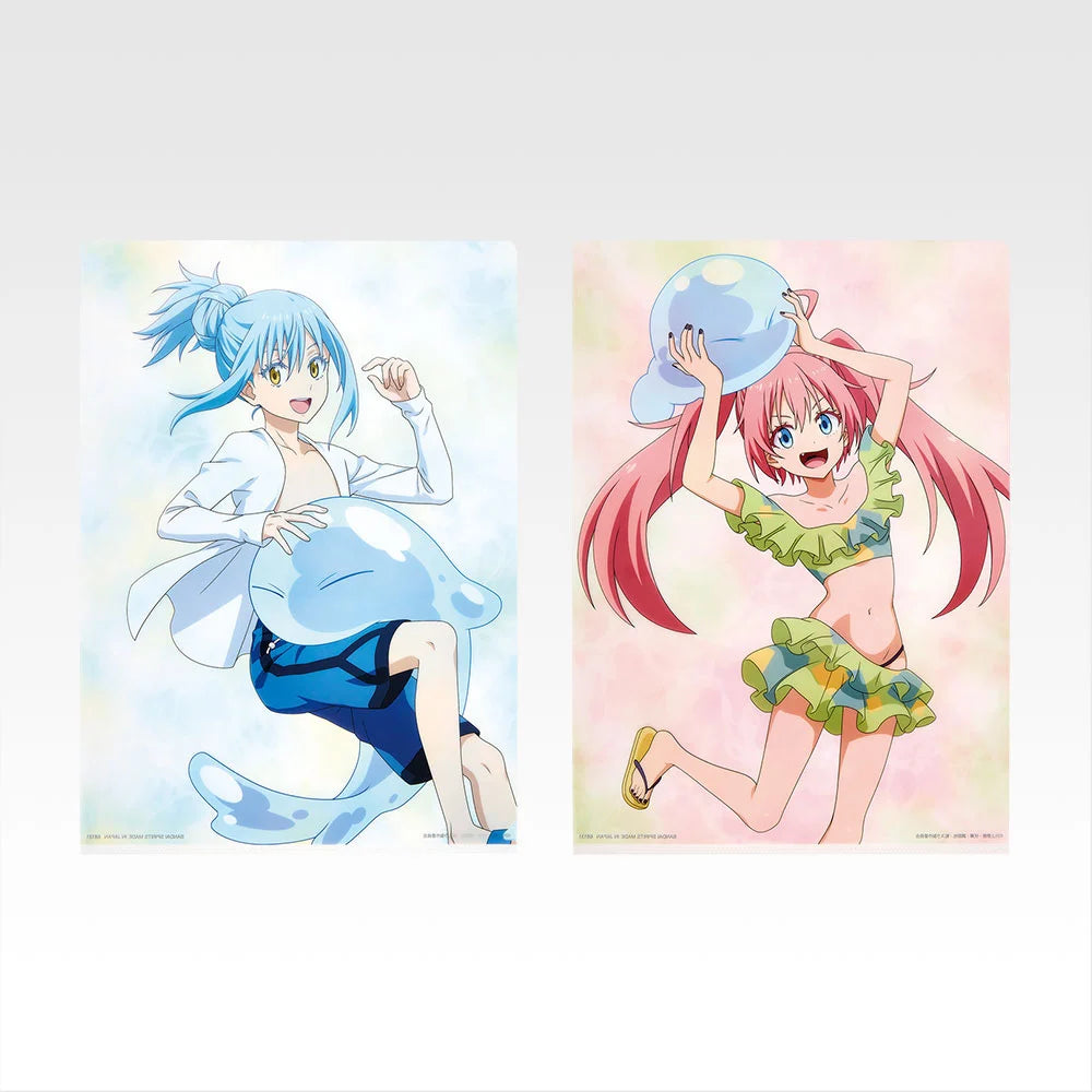 Ichiban Kuji That Time I Got Reincarnated as a Slime The Movie Tears of the Blue Sea - G Prize Clear Files Complete Set of 6 Types
