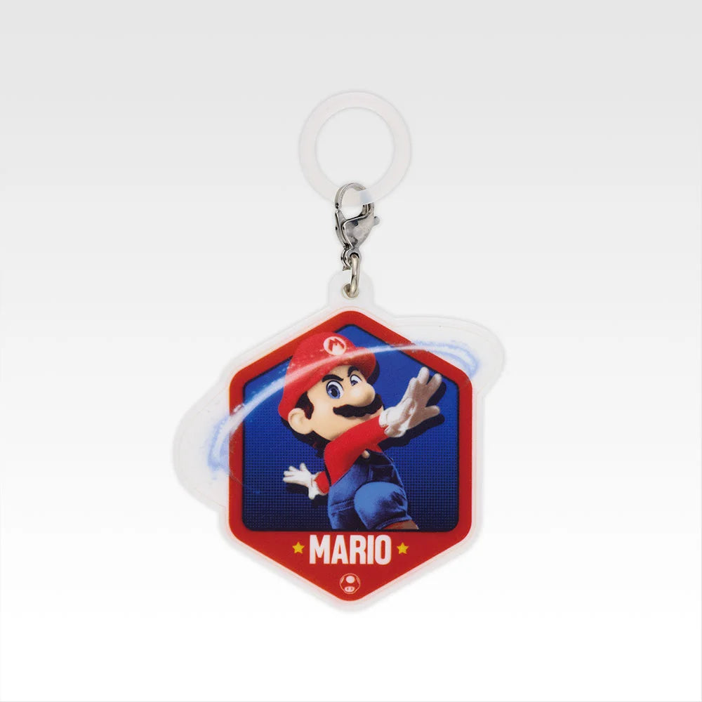 Ichiban Kuji The Super Mario Galaxy Movie - H Prize Puffy Rubber Marker Charm Complete Set of 10 Types