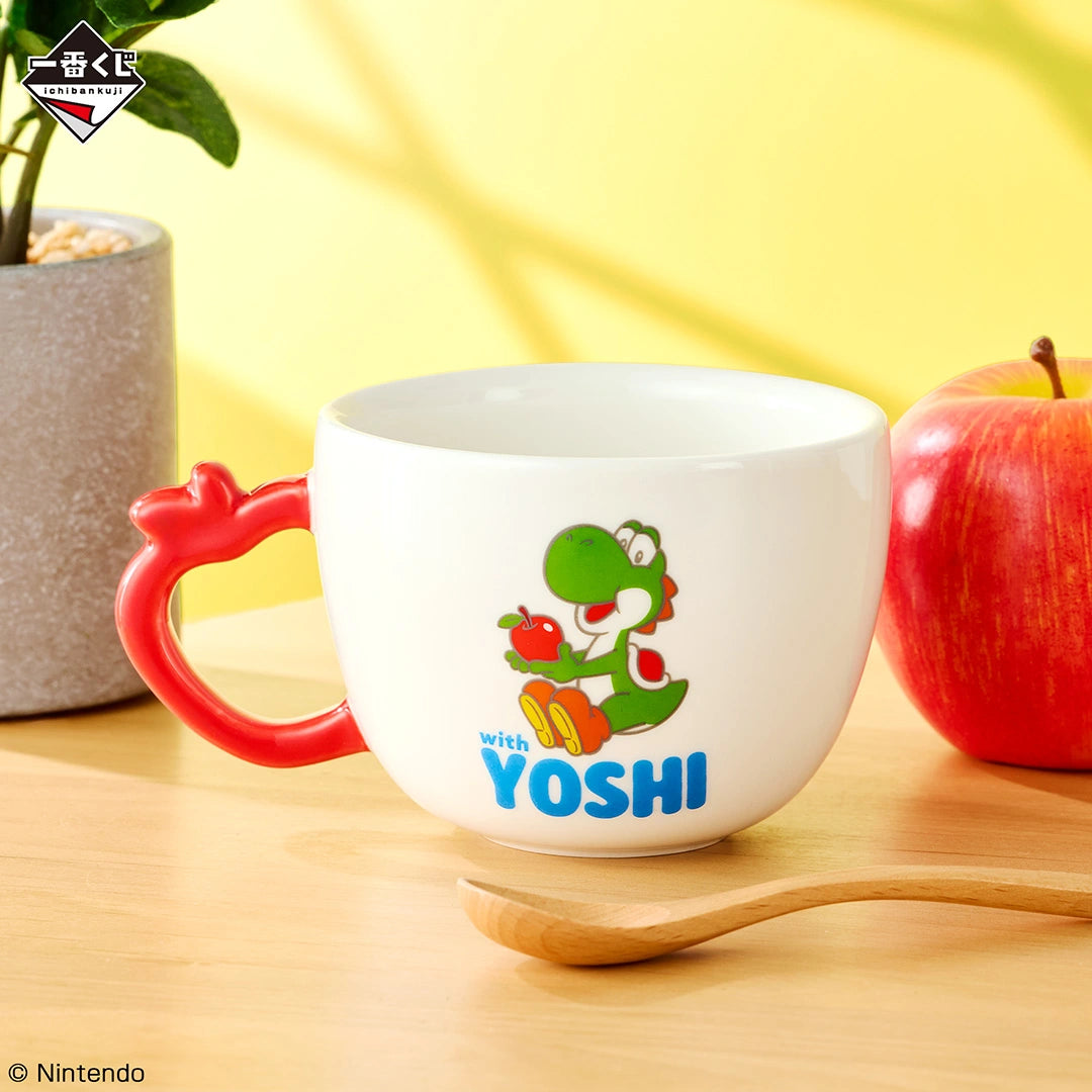 Ichiban Kuji The Super Mario with YOSHI - C Prize A Very Lovely Mug