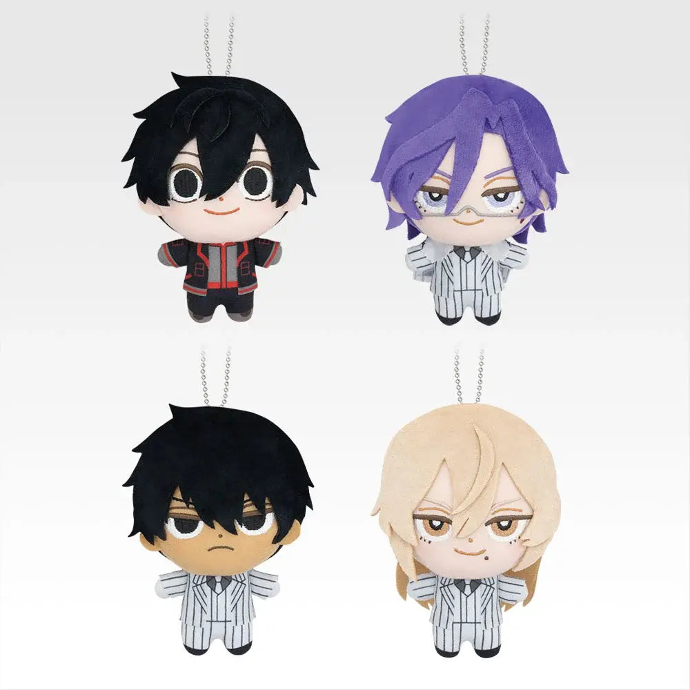 Ichiban Kuji Tougen Anki 2 - B Prize Plush Mascots Complete Set of 4 Types