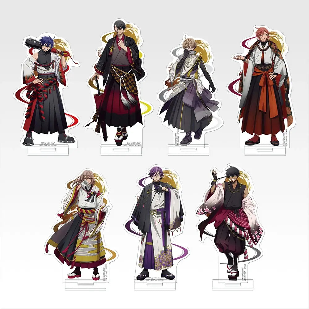 Ichiban Kuji Tougen Anki 2 - D Prize Acrylic Stands Complete Set of 7 Types