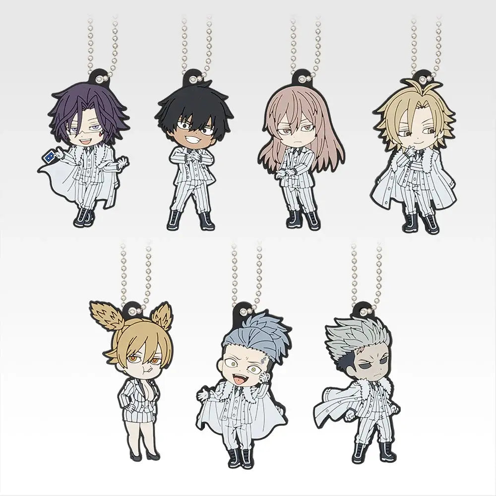 Ichiban Kuji Tougen Anki 2 - G Prize Rubber Charms Momotaro Corporation Complete Set of 7 Types