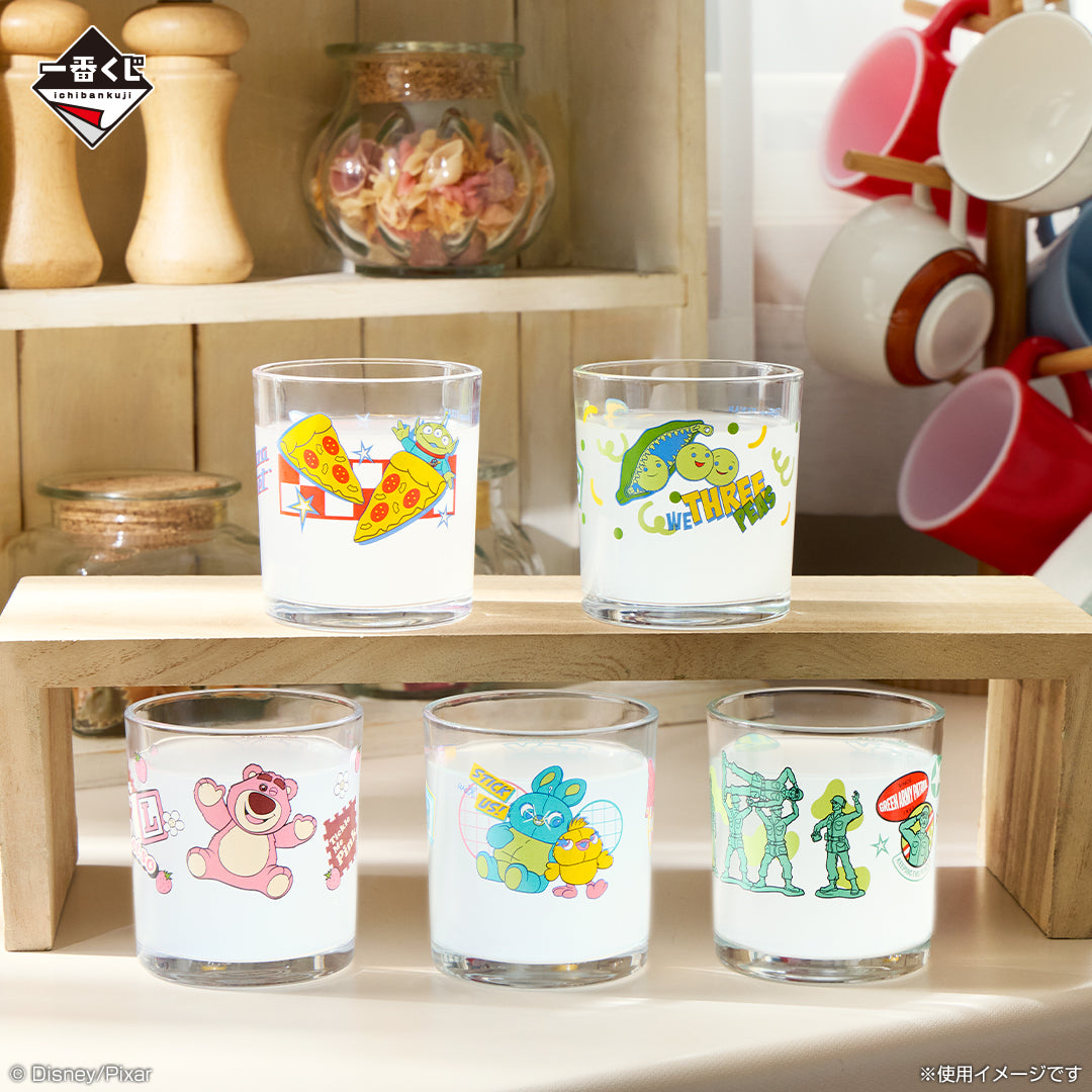 Ichiban Kuji Toy Story 30 Years & Beyond - E Prize Various Glasses Complete Set of 5 Types