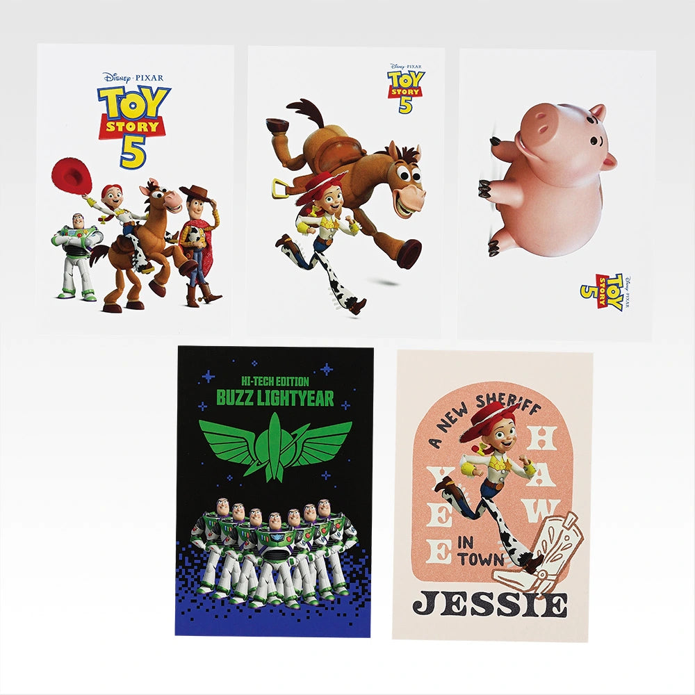 Ichiban Kuji Toy Story 5 - F Prize Postcard Set Complete Set of 8 Types