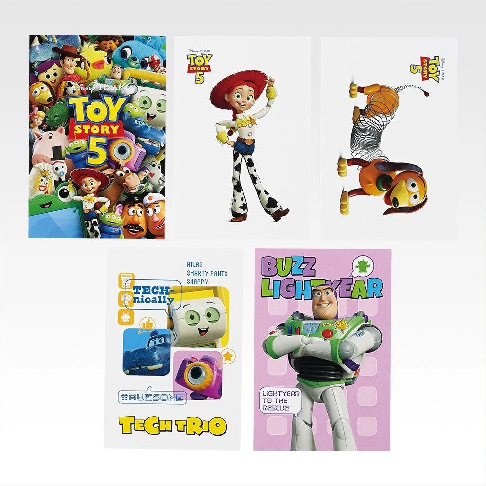 Ichiban Kuji Toy Story 5 - F Prize Postcard Set Complete Set of 8 Types