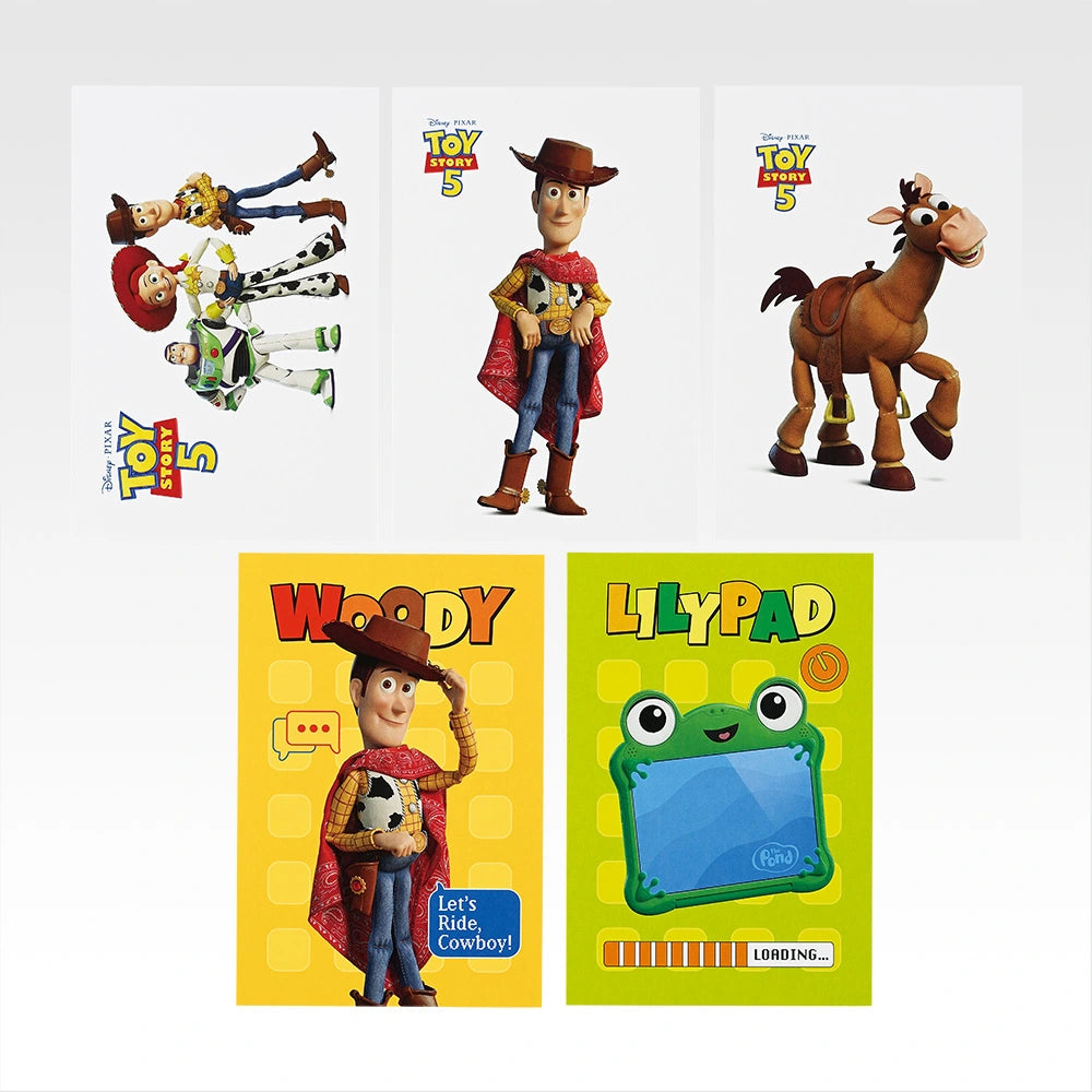 Ichiban Kuji Toy Story 5 - F Prize Postcard Set Complete Set of 8 Types