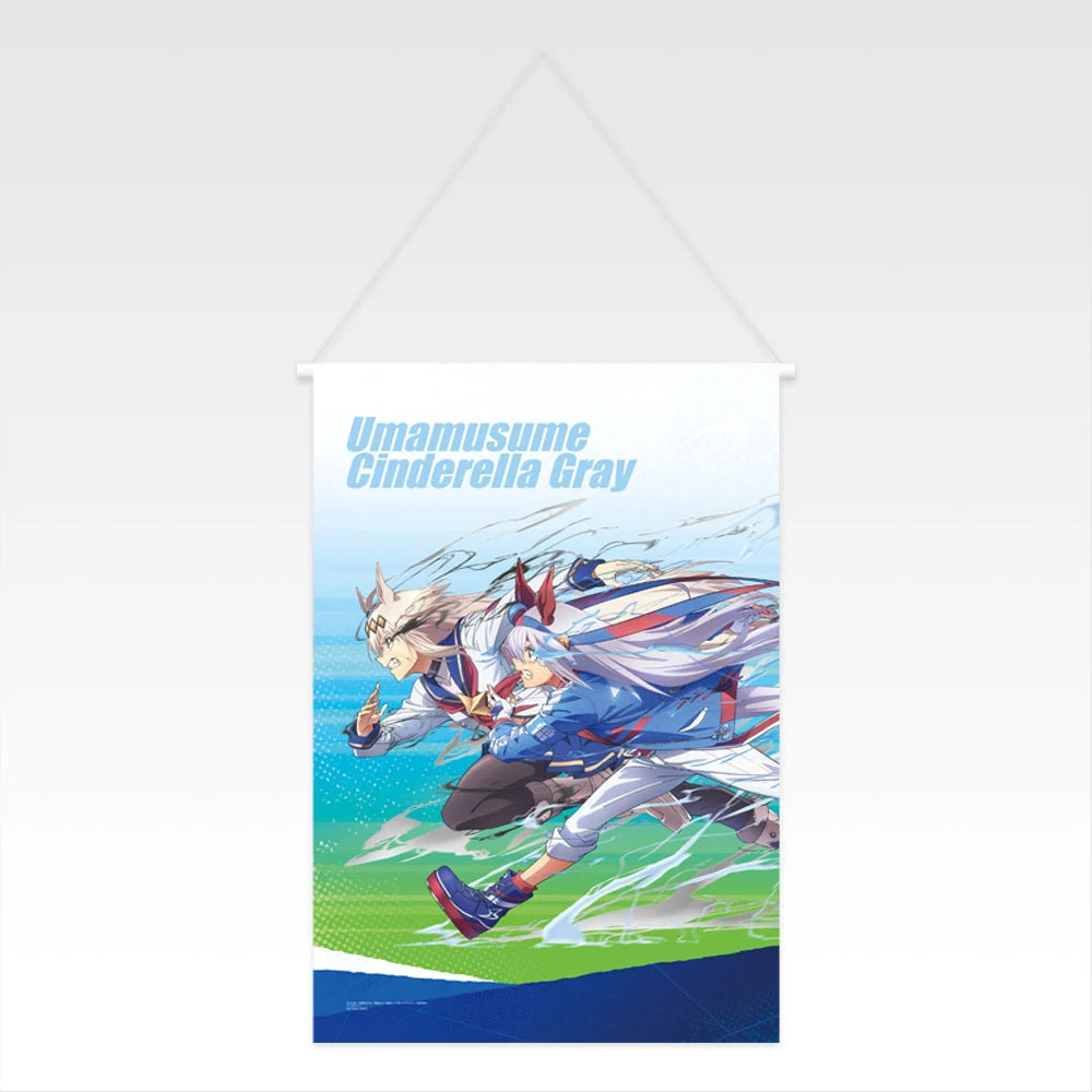 Ichiban Kuji Uma Musume Cinderella Gray Ash Monster vs. White Lightning - F Prize Originally Drawn Tapestry Complete Set of 7 Types