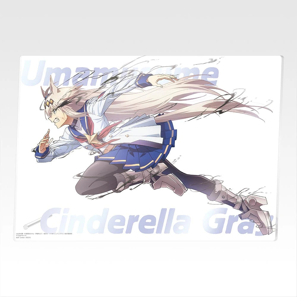 Ichiban Kuji Uma Musume Cinderella Gray Ash Monster vs. White Lightning - G Prize Original Acrylic Board Complete Set of 8 Types