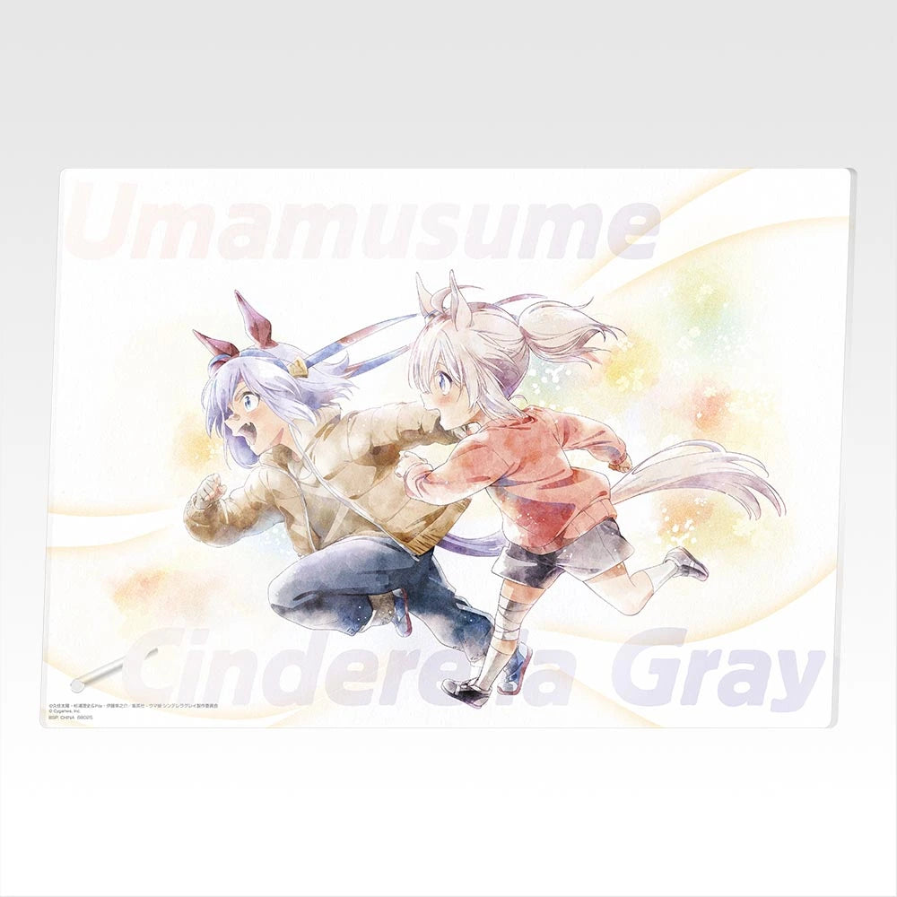 Ichiban Kuji Uma Musume Cinderella Gray Ash Monster vs. White Lightning - G Prize Original Acrylic Board Complete Set of 8 Types