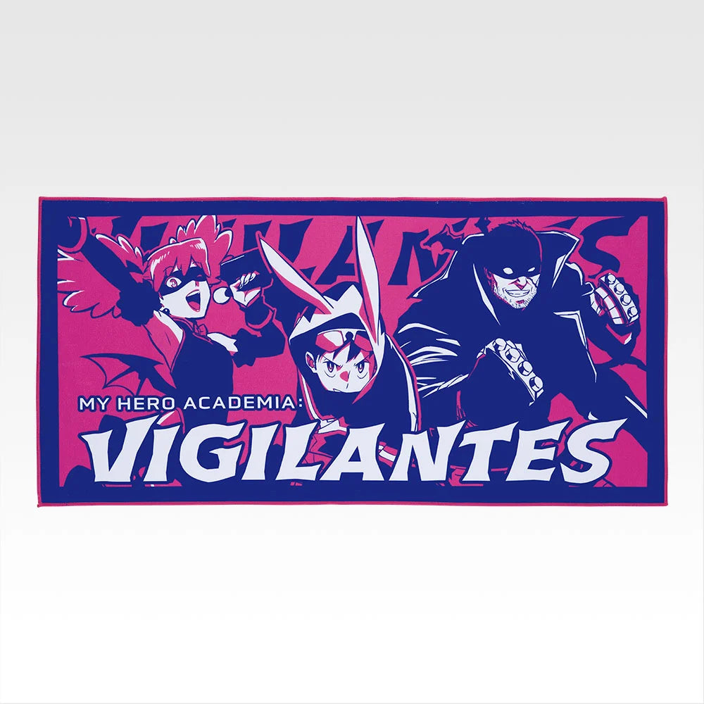 Ichiban Kuji Vigilantes My Hero Academia ILLEGALS - E Prize Big Towel Complete Set of 2 Types
