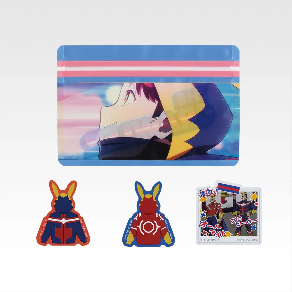 Ichiban Kuji Vigilantes My Hero Academia ILLEGALS - H Prize Zipper Bag & Stickers Complete Set of 10 Types