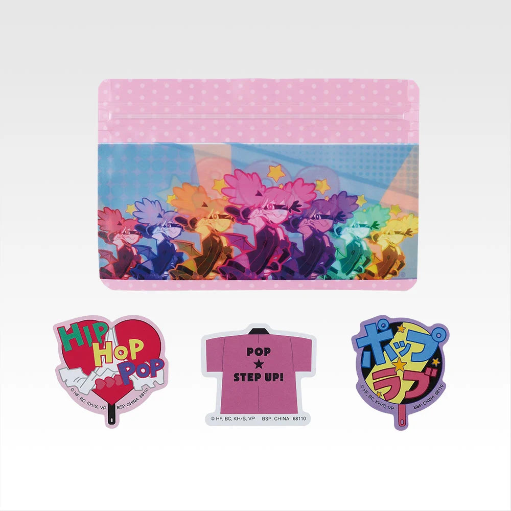 Ichiban Kuji Vigilantes My Hero Academia ILLEGALS - H Prize Zipper Bag & Stickers Complete Set of 10 Types