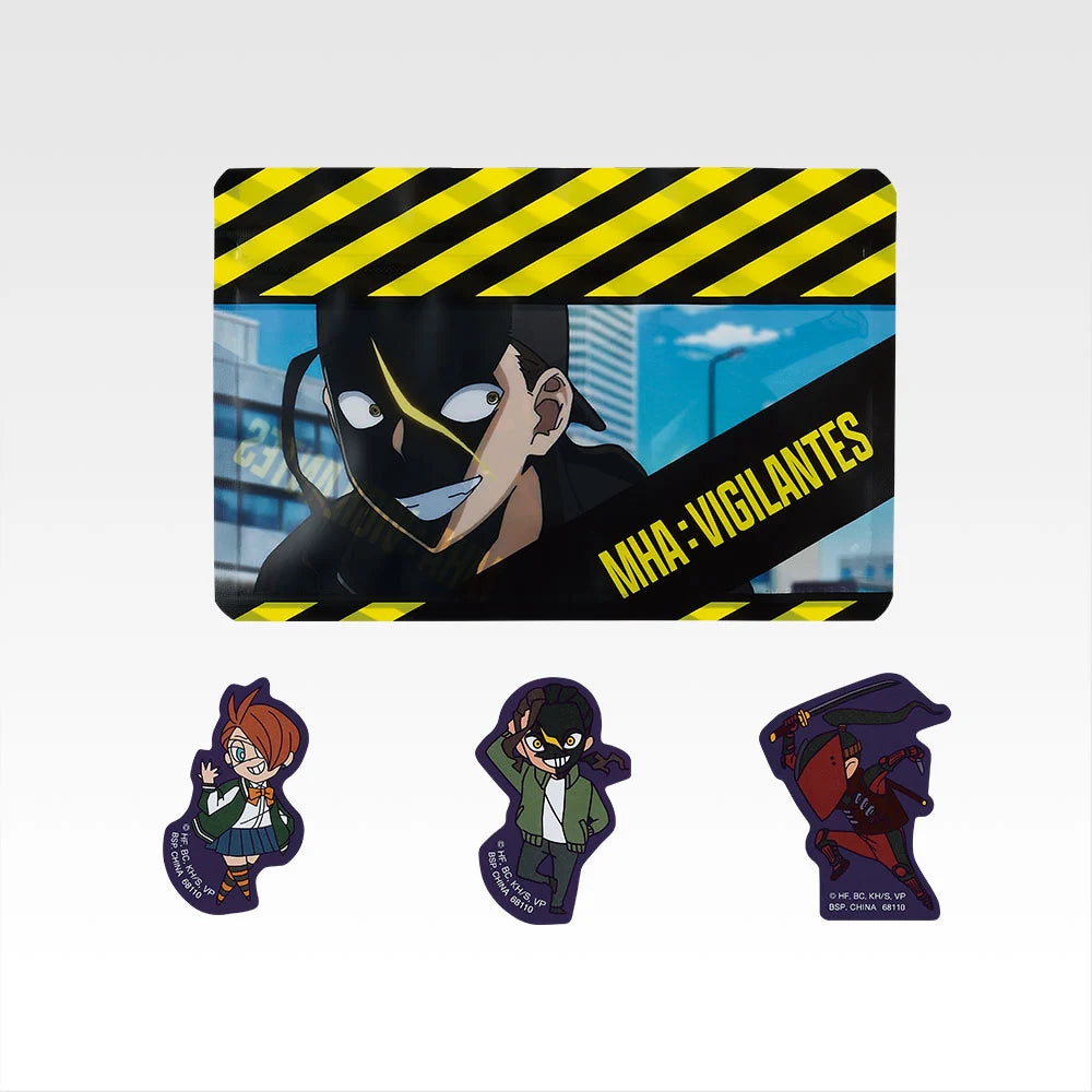 Ichiban Kuji Vigilantes My Hero Academia ILLEGALS - H Prize Zipper Bag & Stickers Complete Set of 10 Types