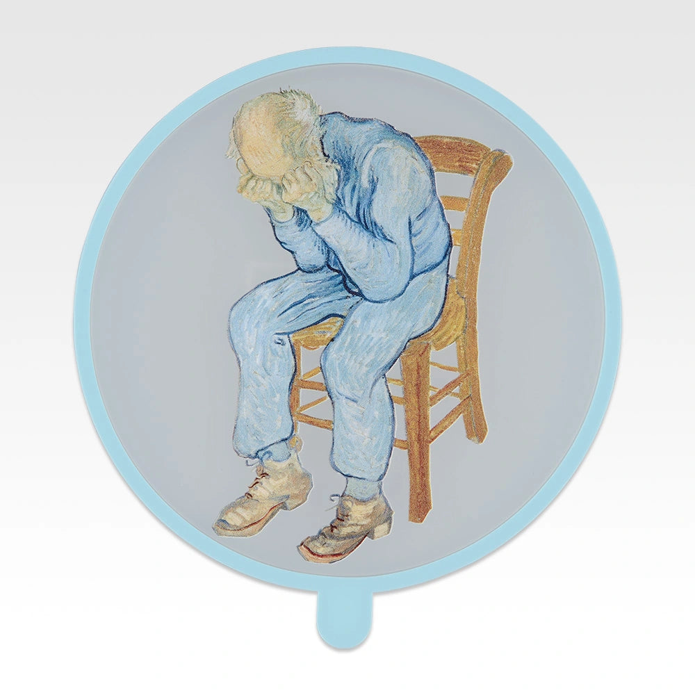 Ichiban Kuji Vincent Van Gogh - H Prize Cup Noodle Wight Coaster Collection Complete Set of 7 Types